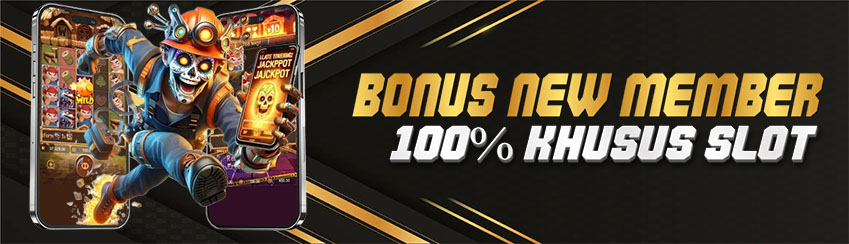 BONUS NEW MEMBER 100%