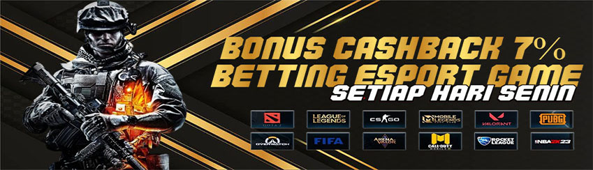ESPORT CASHBACK 7%